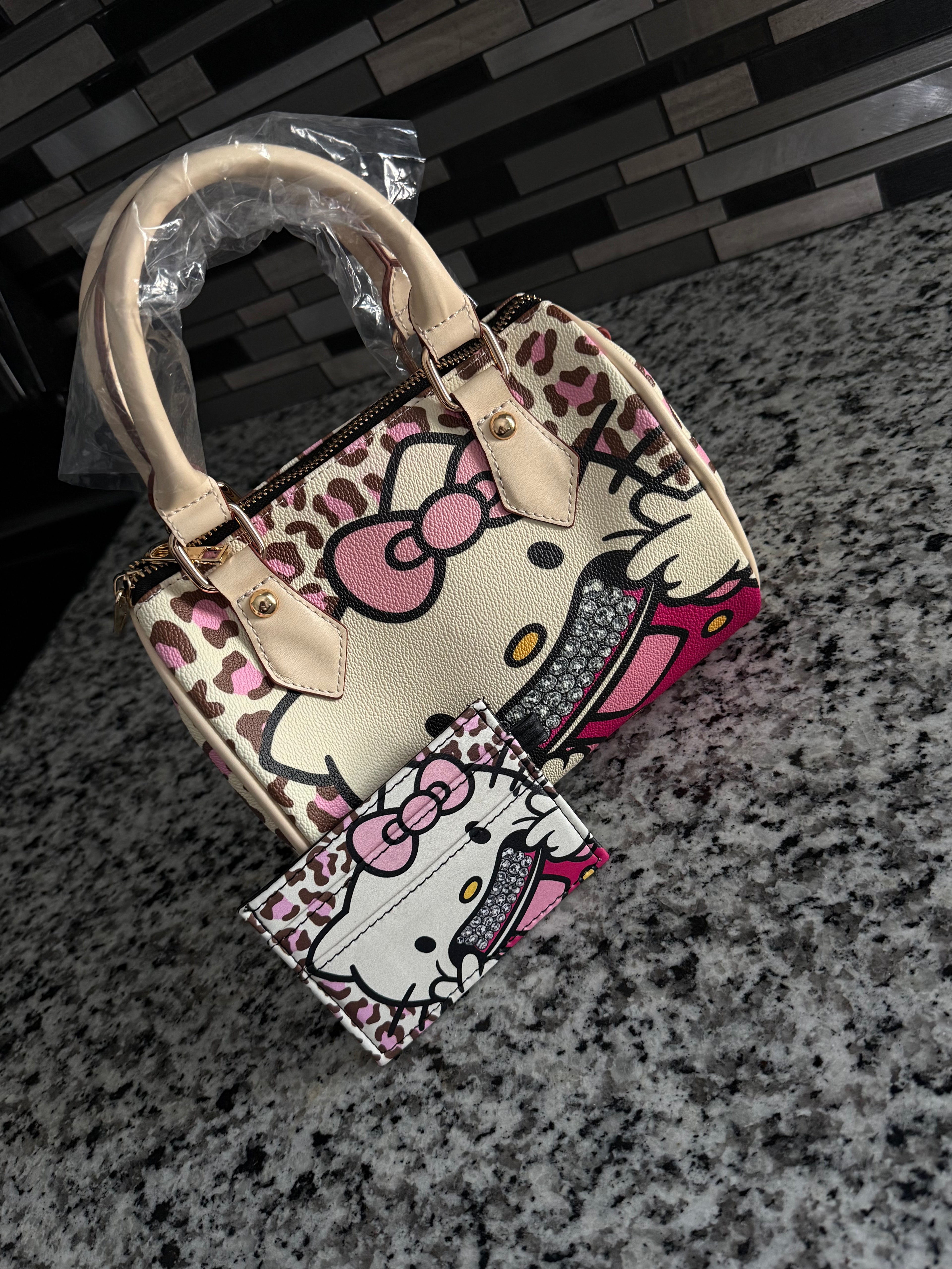HK Bling Pillow Purse