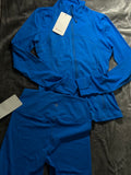 Blue Lu-lu Shorts Set